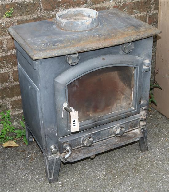 Cast iron woodburner